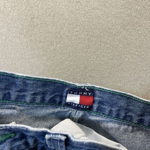 Vintage Tommy Hilfiger Carpenter Jeans Women's 18 28x26 Straight Leg - Picture 11 of 15